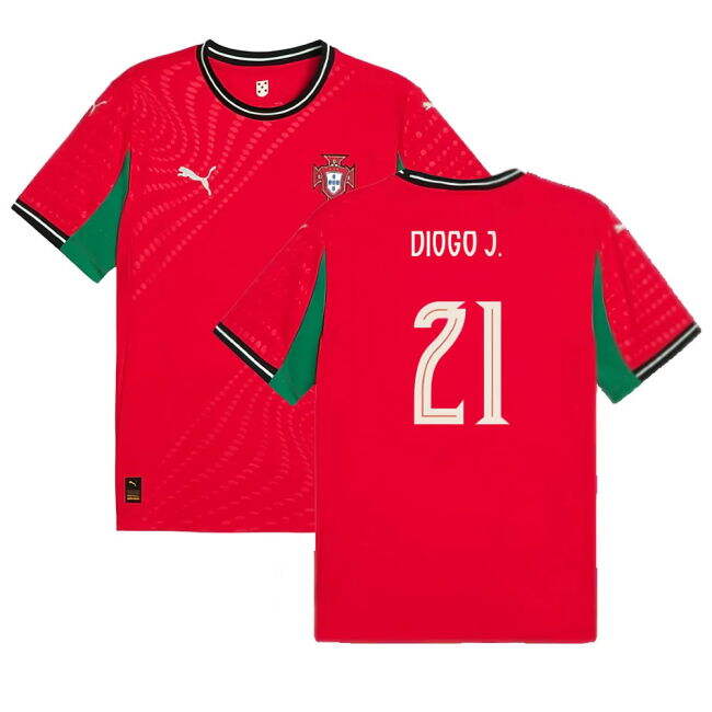 Supporter Grade Portugal Home Replica Jersey (Womens)