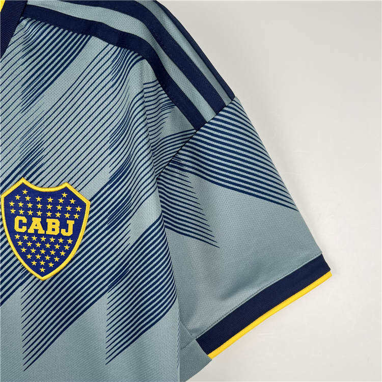 Boca Juniors 2324 Football Shirt Third Grey Soccer Jersey - Official