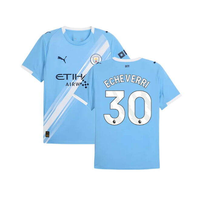 2025-2026 Man City Home Top (Echeverri 30)