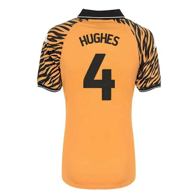 Professional 2025-2026 Hull City Home Shirt (Hughes 4) Soccer Shirt
