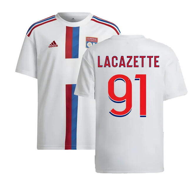 2022-2023 Olympique Lyon Home Shirt for (Kids