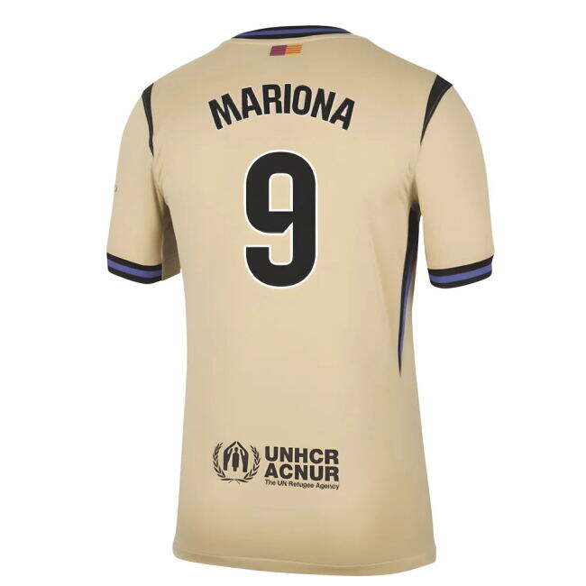 2025-2026 Barcelona Away Shirt (Mariona 9)
