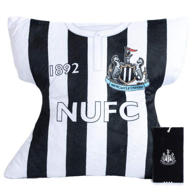 Newcastle United FC Shirt Cushion - authentic style