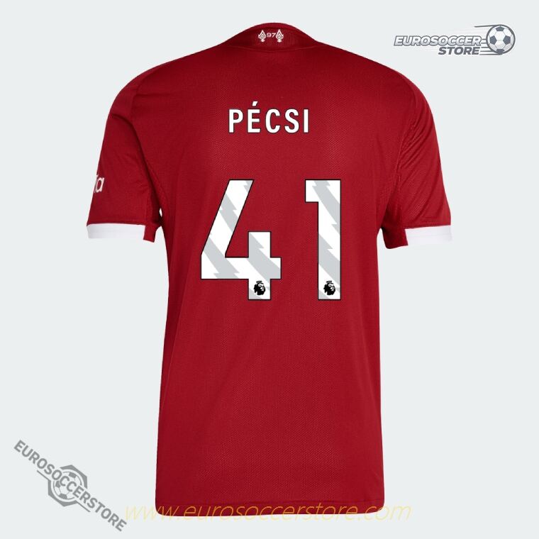 Liverpool 25-26 Home PÉCSI 41 Jersey (Player Version)