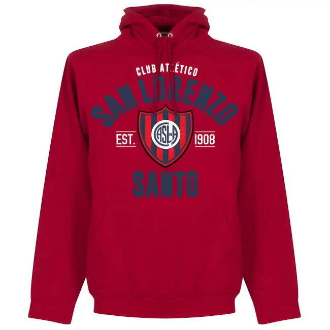 Official 2025-2026 Football Club Hoodie Red With Collector's Item