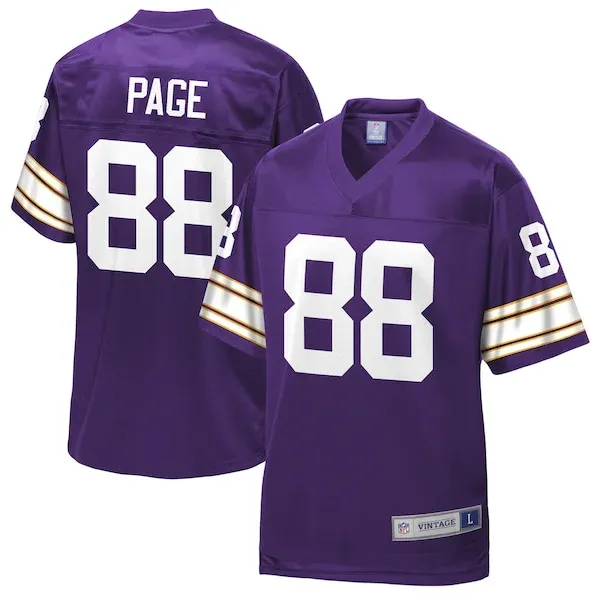 None Replica Football Jersey - Purple M | team jersey | NFL Football