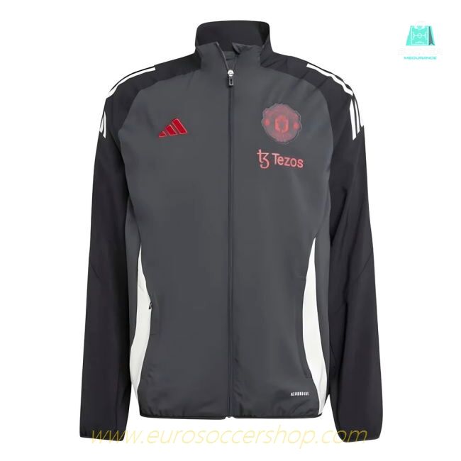 2024-2025 Man Utd EU Presentation Jacket (Carbon)