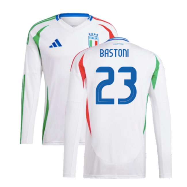 Light And Easy To Use 2024-2025 Italy Long Sleeve Away Shirt (BASTONI 23) Discount Campaign