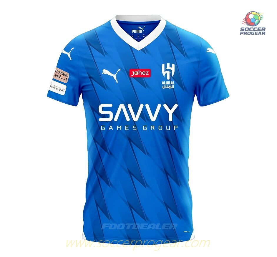 NEYMAR JR AL HILAL Saudi League HOME JERSEY 2023 2024 KIDS