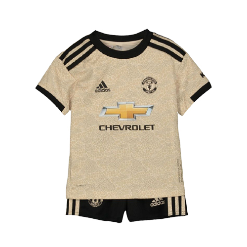 Kids 2019-20 Manchester United Away Jersey KitShirtShort - Official
