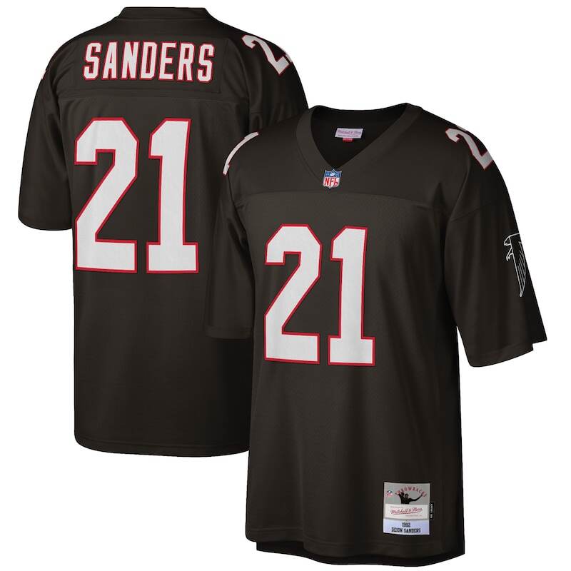 None Deion Sanders Atlanta Falcons Budget-Friendly Collector's Item