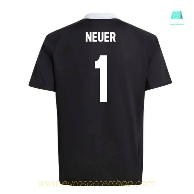 2024-2025 Bayern Munich Third Goalkeeper Shirt (Black) - Kids (Neuer 1)