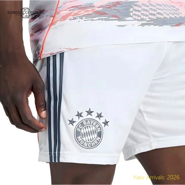 2025-2026 Bayern Munich Away Shorts (white) - Cost-effective