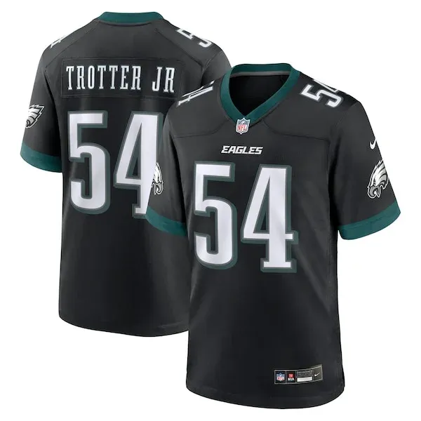 None Game Football Jersey - Black L | authentic jersey | NFL Football