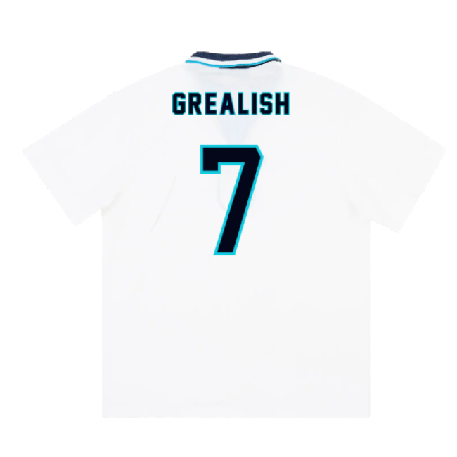 Updated Comfortable England Home Soccer Jersey (Grealish 7)