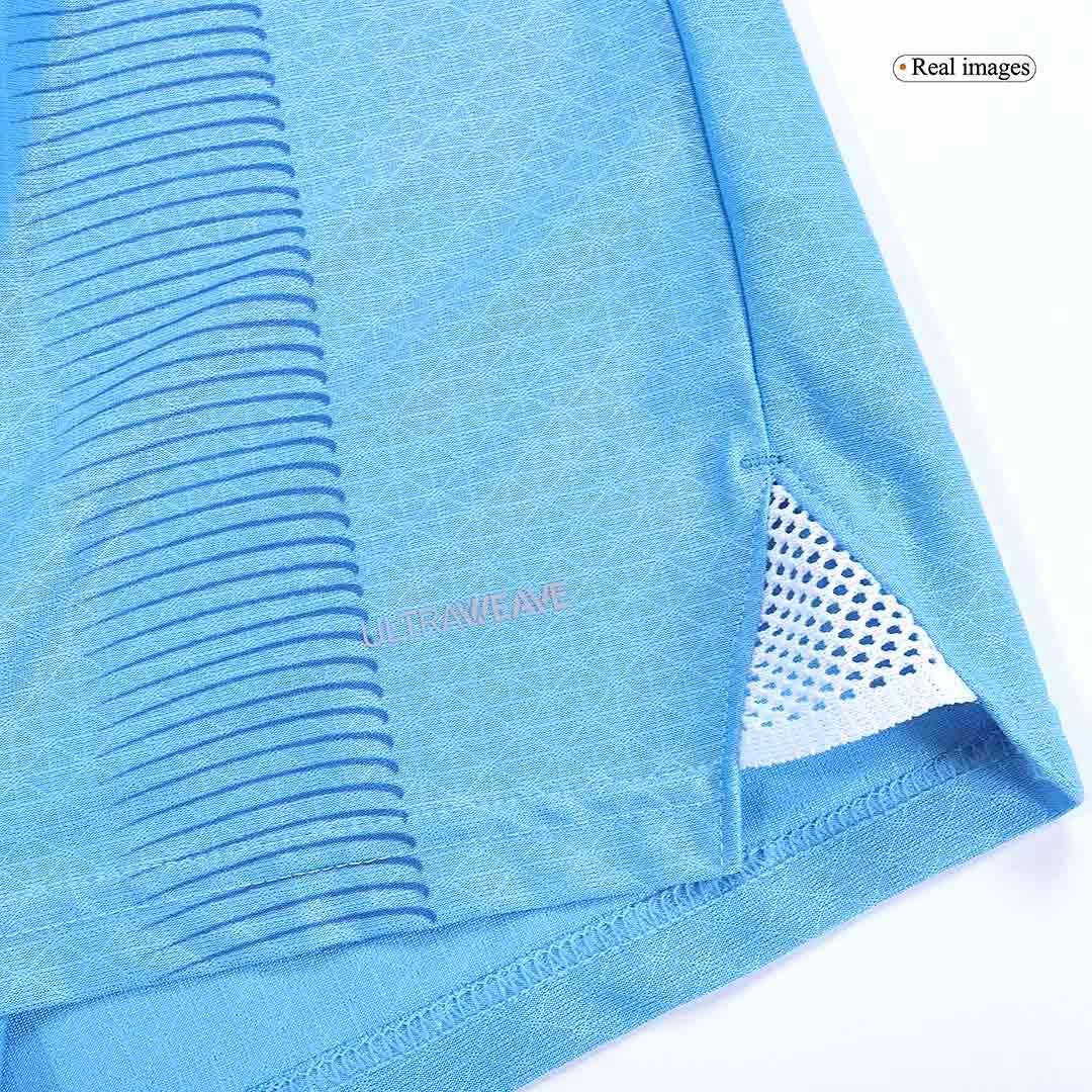 Player Version Manchester City Home Soccer Jersey 2023/24Authentic Kit