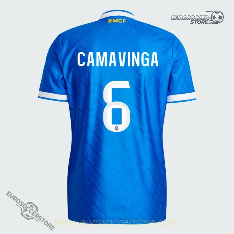 Real Madrid 25-26 Third CAMAVINGA 6 Jersey (Player Version)