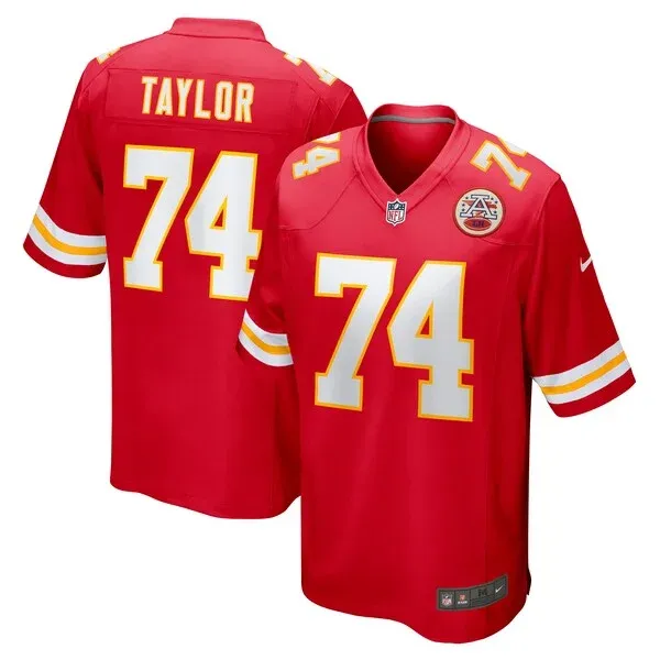 Kansas City Chiefs Jawaan Taylor Game Jersey - Red | NFL Player Jersey