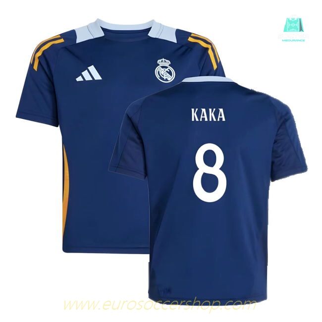 2024-2025 Real Madrid Training Jersey (Navy) - Kids (Kaka 8)