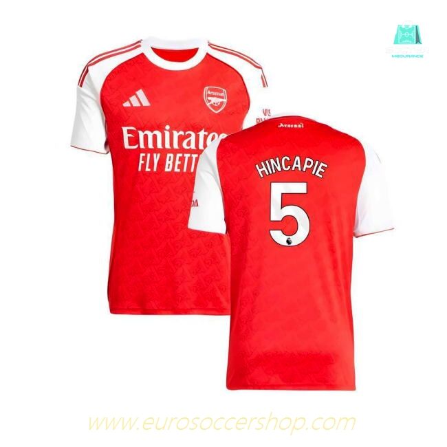 2025-2026 Arsenal Home Shirt (Hincapie 5)