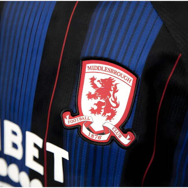 Top-Quality 2025-2026 Middlesbrough Away Shirt Uniform Official Merchandise