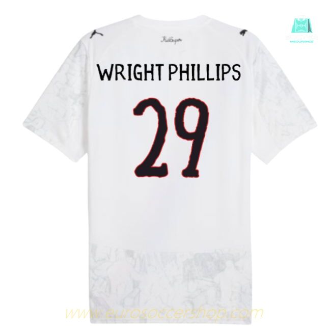 2025-2026 KIDSUPER x Manchester City CWC Shirt (White) (Wright Phillips 29)