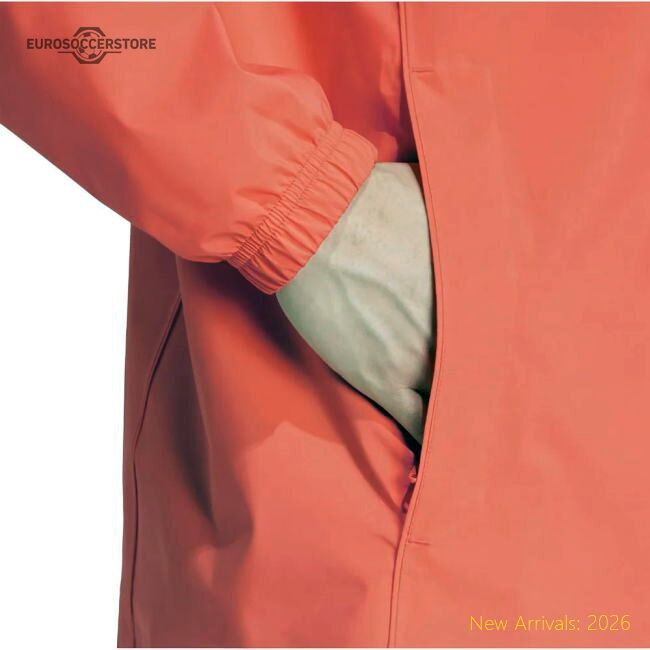 2025-2026 Bayern Munich Rain Jacket (easy Coral) - Collectors Item
