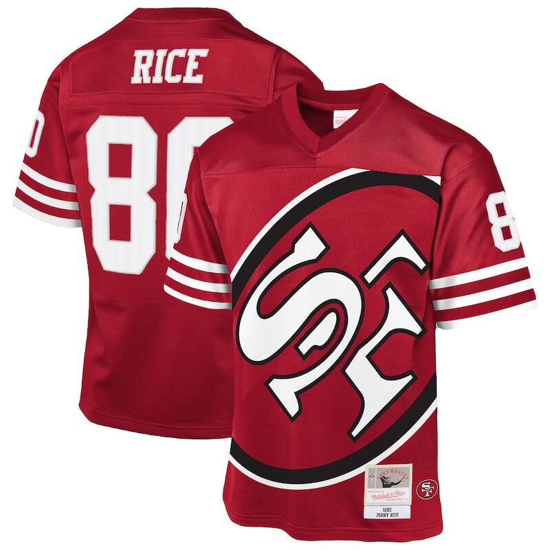 Jerry Rice San Francisco 49ers Mitchell & Ness Youth 1990 Th...