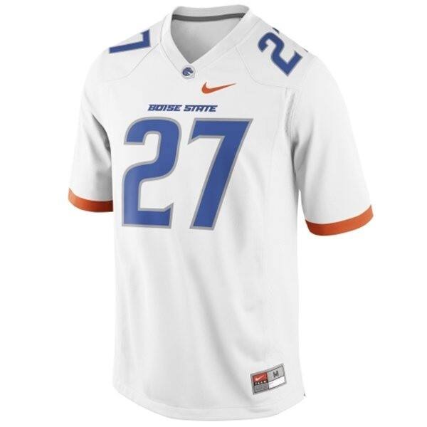 Youth College Football Power #27 Jay Ajayi White Durable Jersey