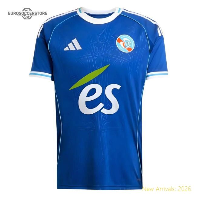 Premium Official 2025-2026 Strasbourg Home Shirt