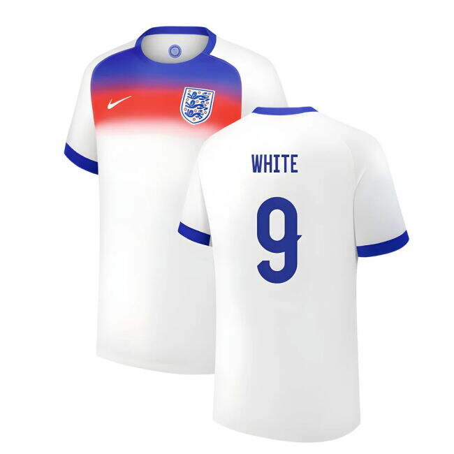 Womens 2025 Edition Comfortable England Home Team Kit