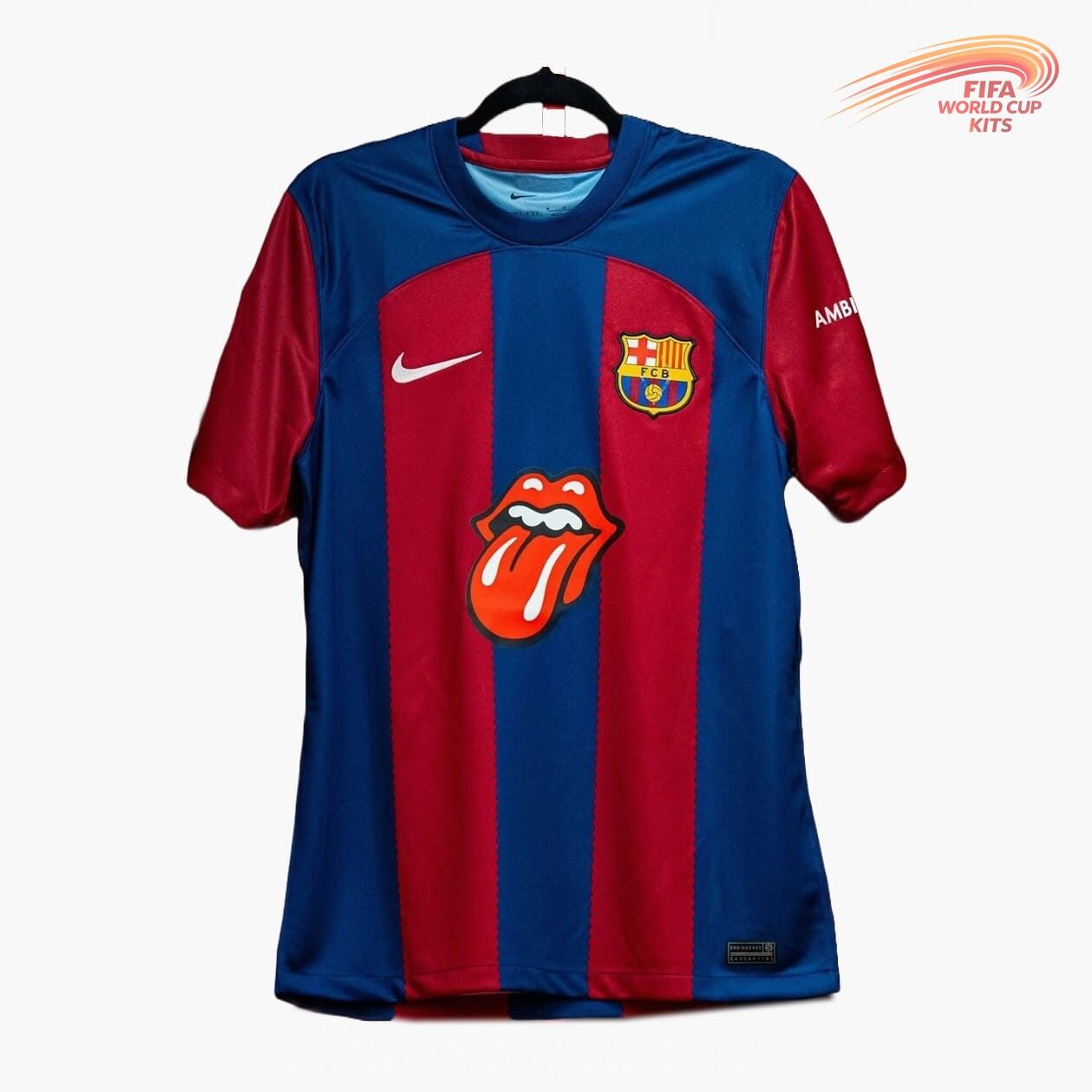 Barcelona 23-24 season Special X Rolling Stones Football Shirt