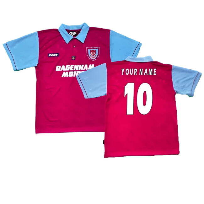 West Ham 1995-1996 Home - Authentic Fan Edition - Premium Quality
