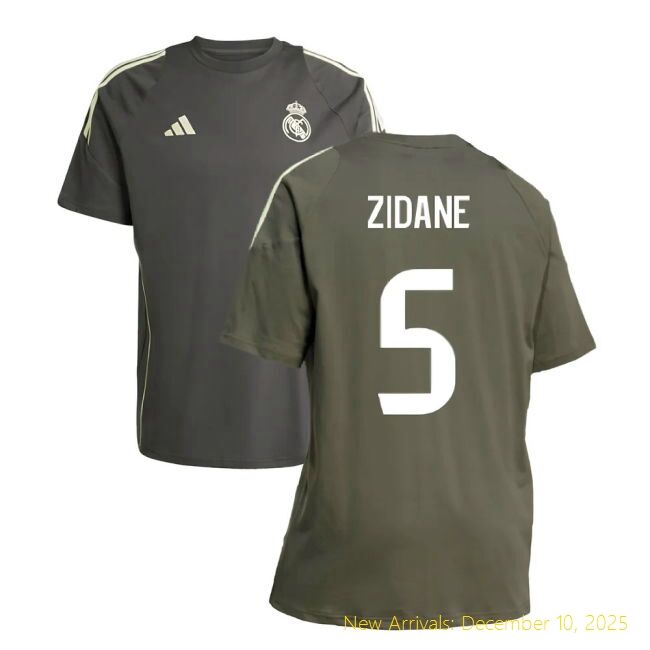 Official Real Madrid 2025-2026 Tee - Real Madrid - Breathable Material