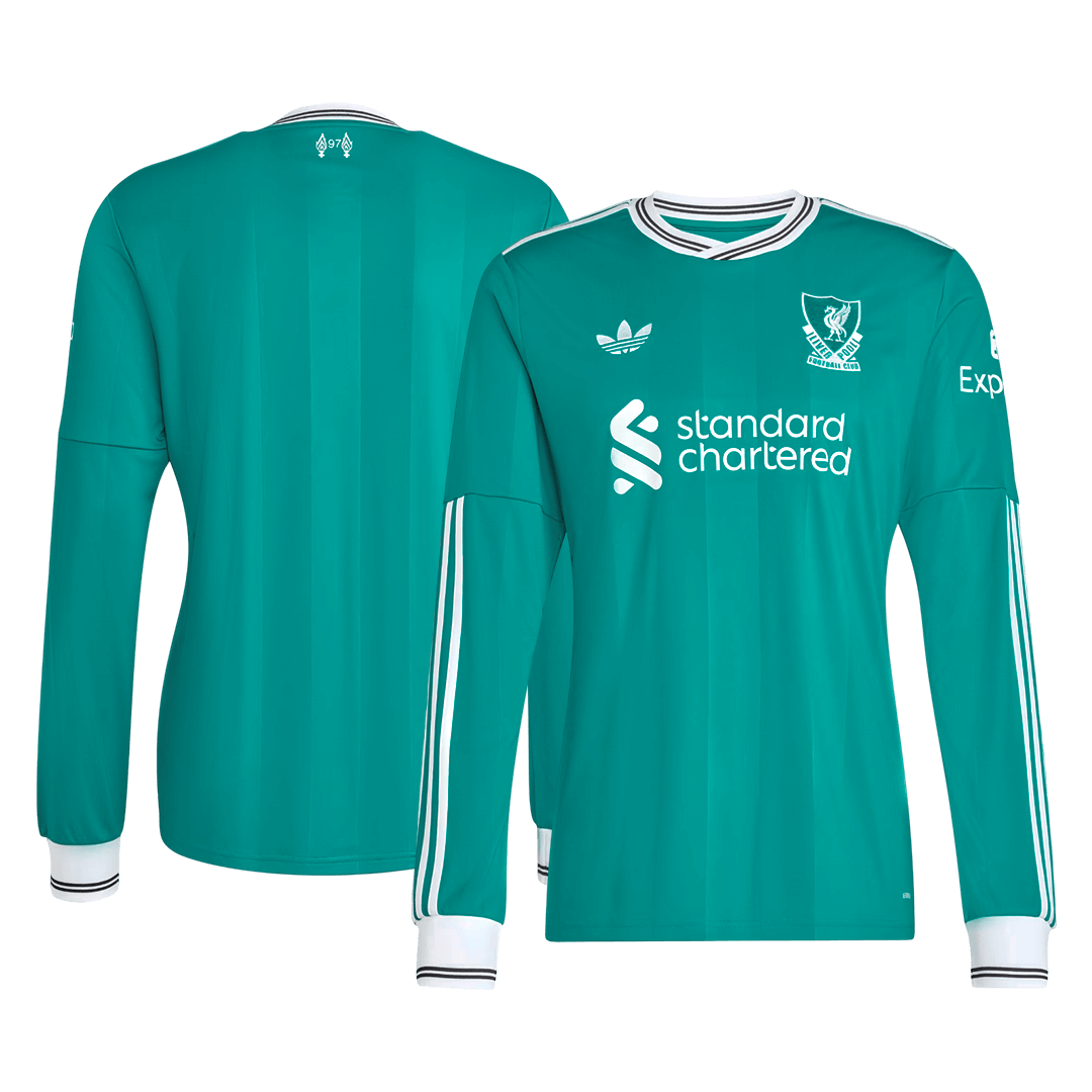 Liverpool Third Away Long Sleeve Jersey 2025/26