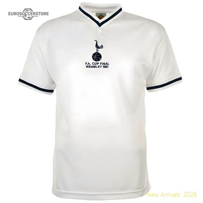 Thfc Hotspur 1981 Fa Cup Final Retro Shirt - Affordable