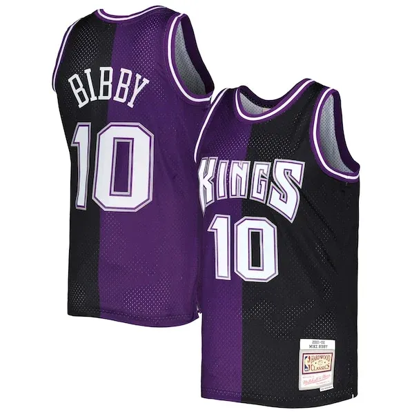 Mike Bibby SAC Swingman Jersey - vintage Basketball - Black sports