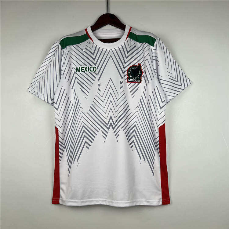 2023 MEXICO WHITE SOCCER JERSEY FOOTBALL SHIRT - Official Replica 6323