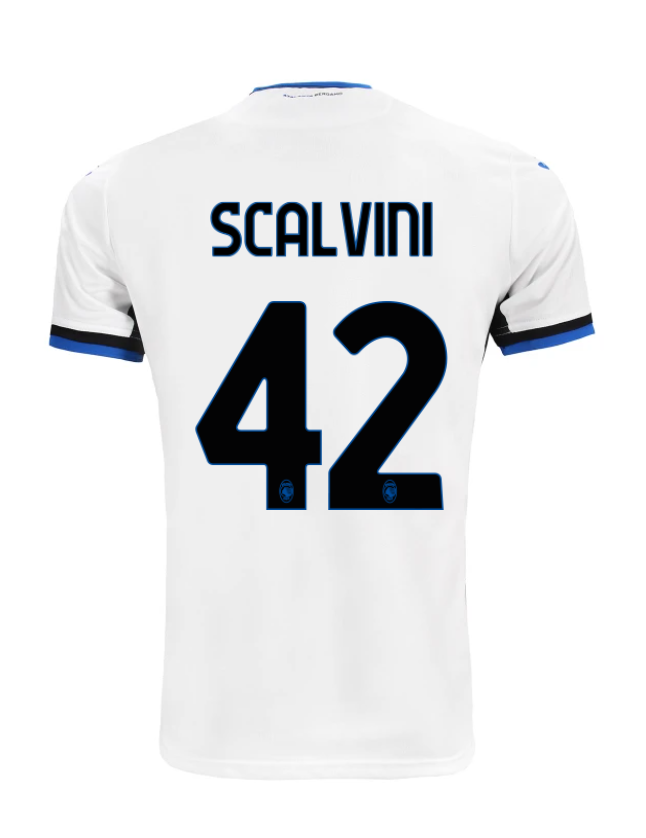 Atalanta 24-25 Season Away Jersey SCALVINI #42