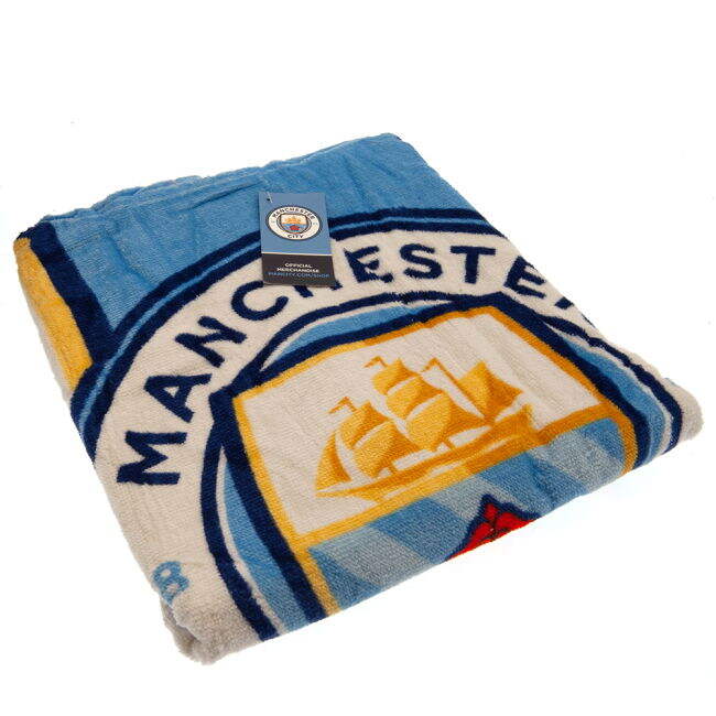 football shirt Manchester City FC Kids Hooded Poncho