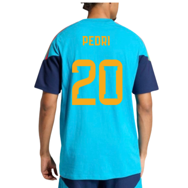 2026/27 Spain National Training Tee (bold Aqua) (pedri 20