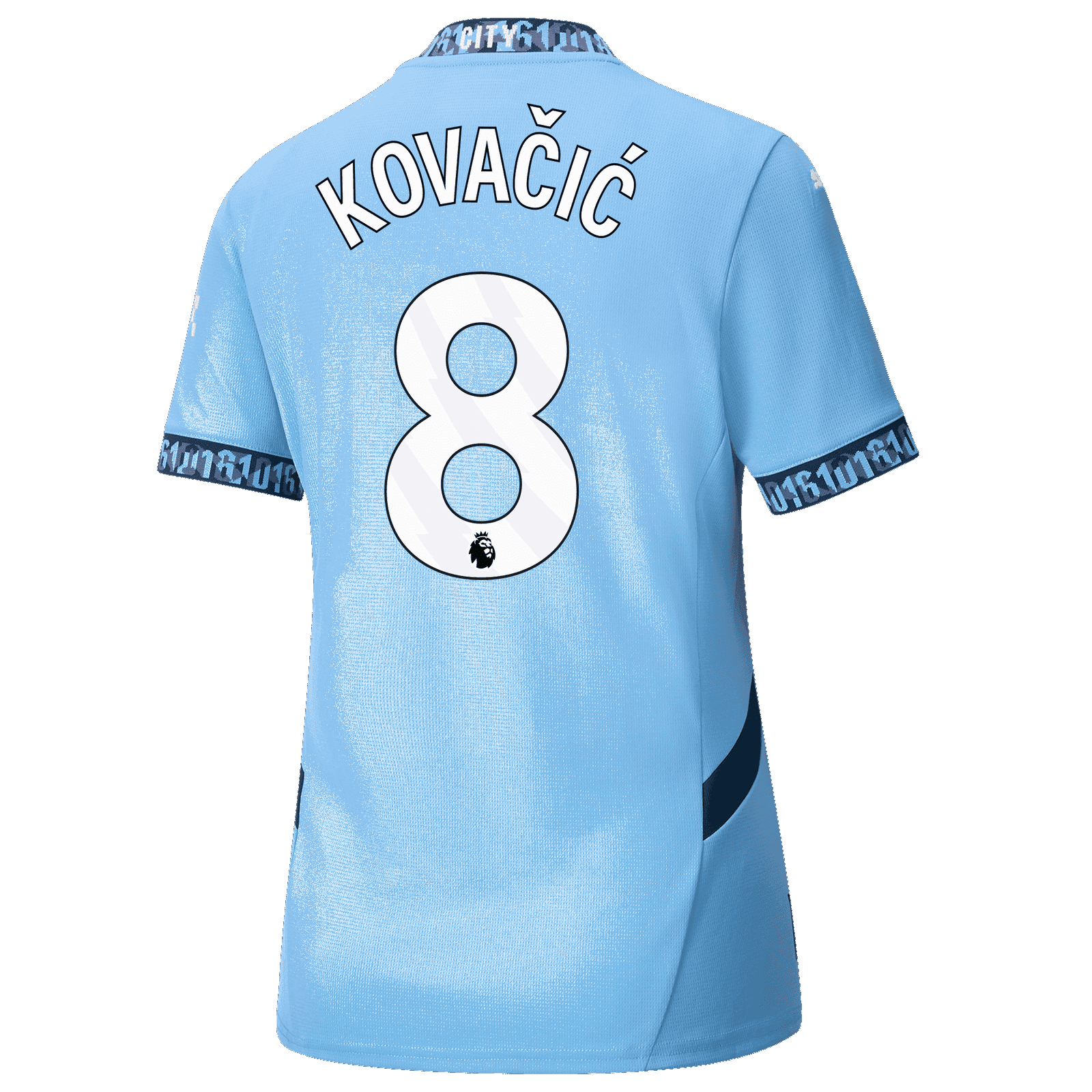 Women’s Home Jersey 24-25 of Manchester City with Mateo Kovačić 8