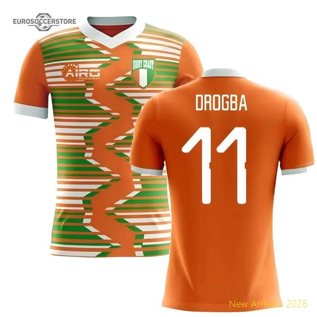 Durable Ivory Coast 20252026 Home Shirt Quickdry Lightweight