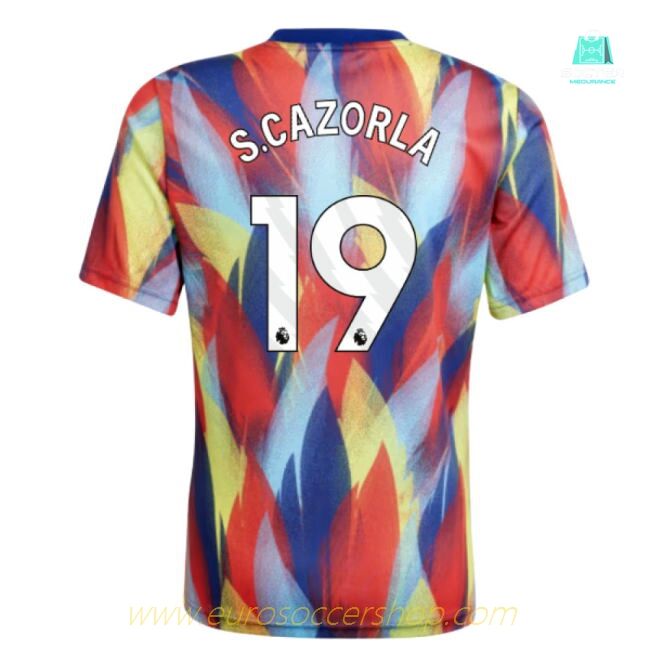 2025-2026 Arsenal Pre-Match Shirt (Victory Blue) - Kids (S.Cazorla 19)
