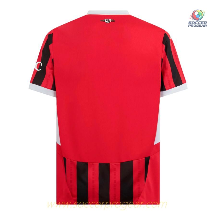 AC Milan Home Football Soccer Jersey 2024-25 Edition