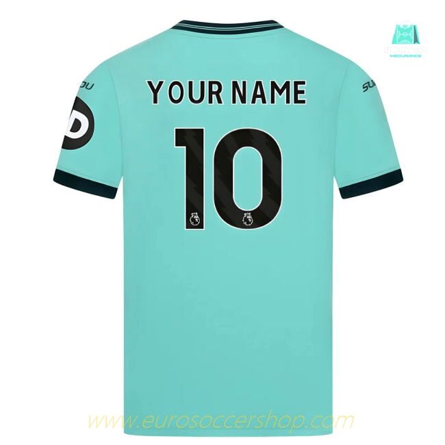 2025-2026 Wolves Away Shirt (Kids) (Your Name)