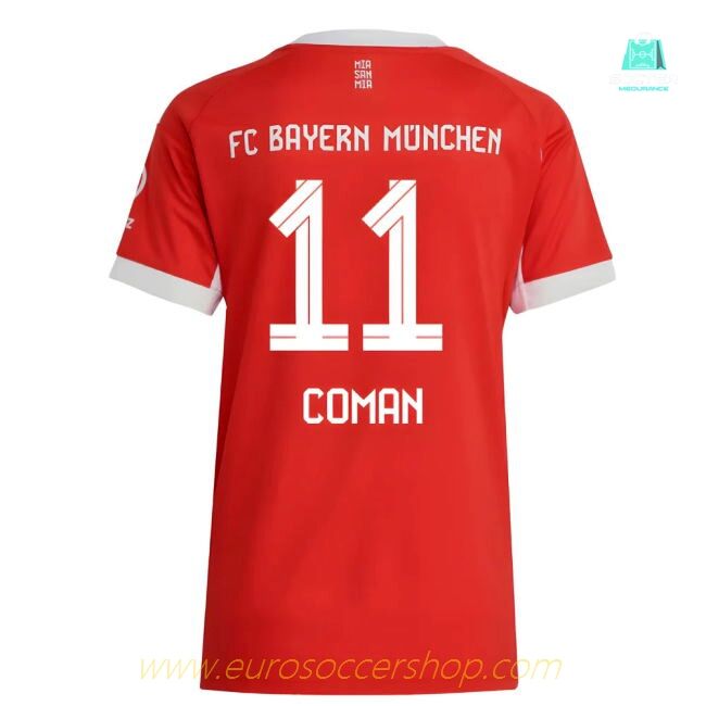 2025-2026 Bayern Munich Home Shirt (Womens) (Coman 11)