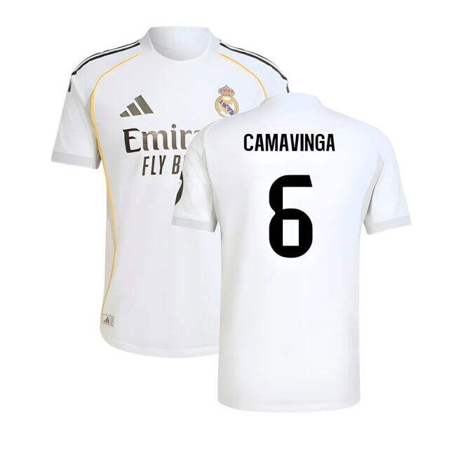 2025-2026 Real Madrid Home Jersey (Adult) #69
