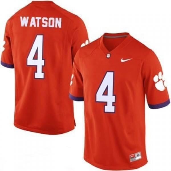 Youth Clemson Tigers #4 Deshaun Watson Men And Youth White V1e Jersey