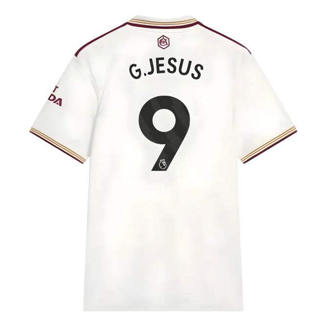 vintage 2025-2026 Arsenal Third Shirt (G.Jesus 9)